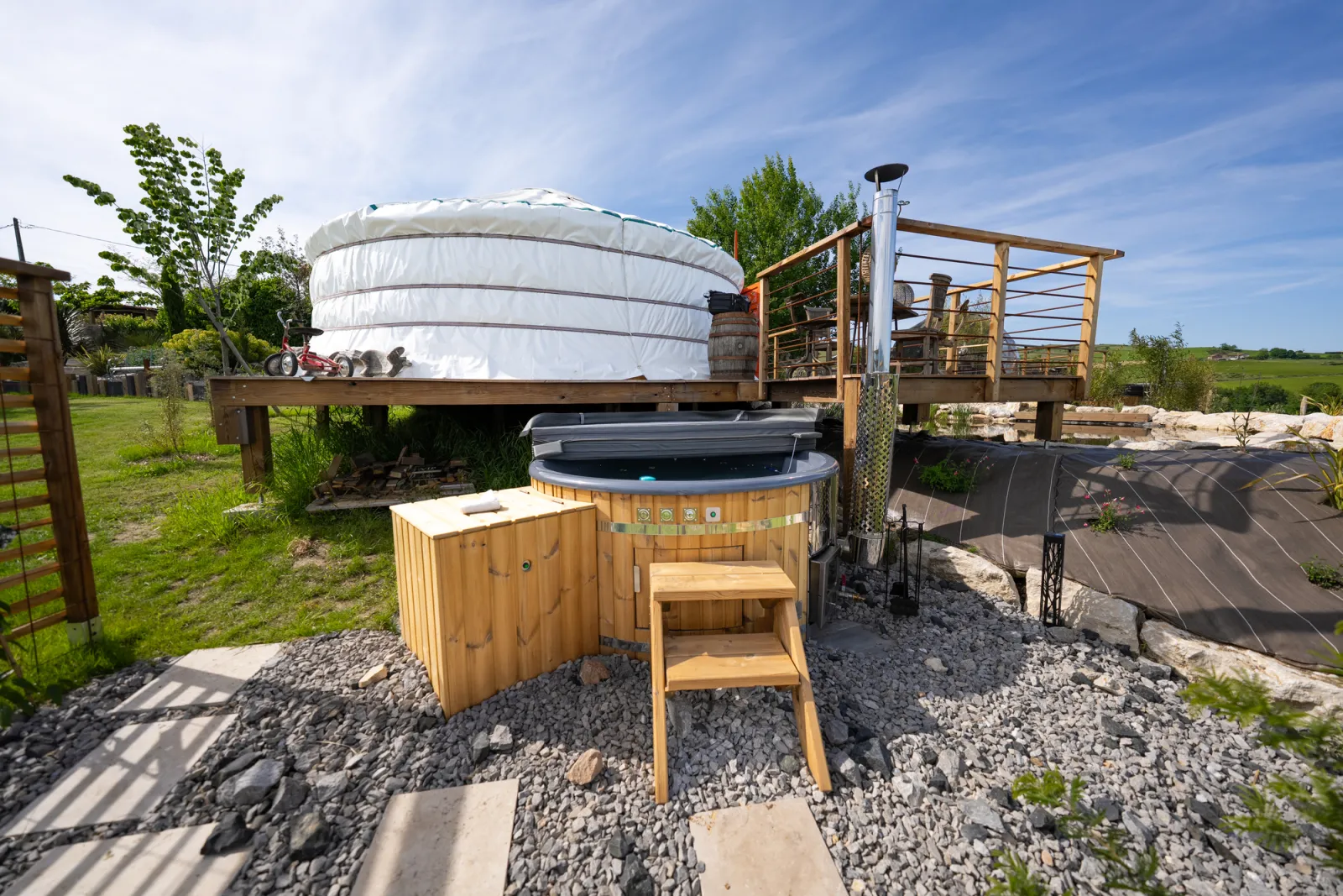 L'âne et sa yourte, Saint-Martin-la-Plaine : image 5