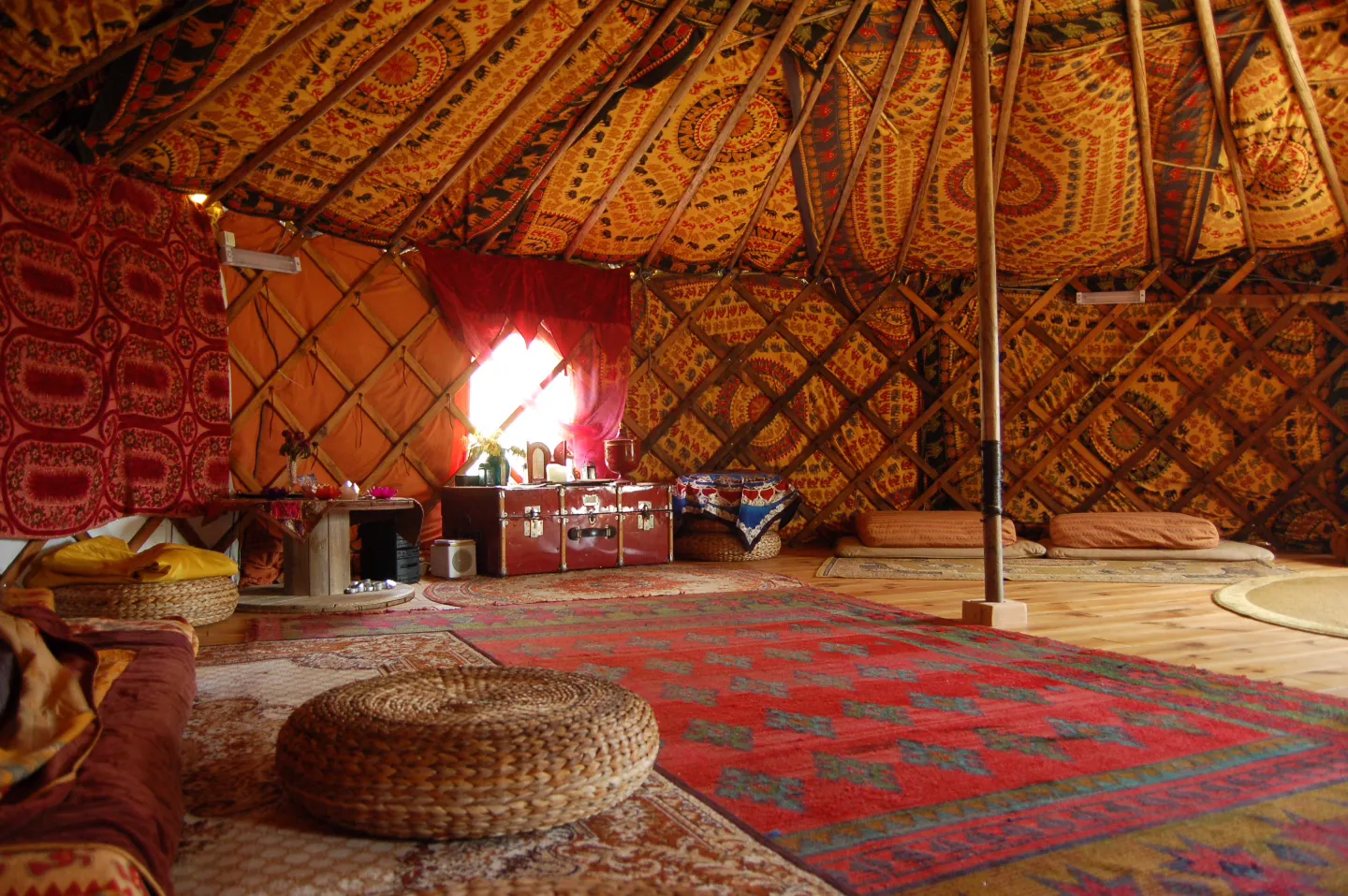 Aventure Découverte Nomade (yourte traditionnelle), Cabrières
