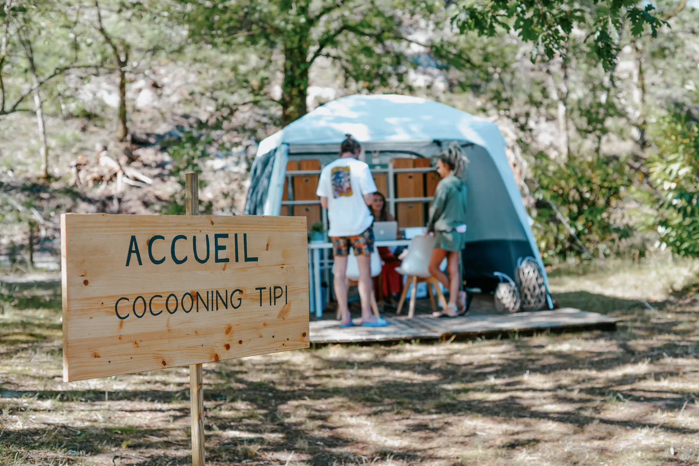 Cocooning Tipi Azur, Azur : image 3