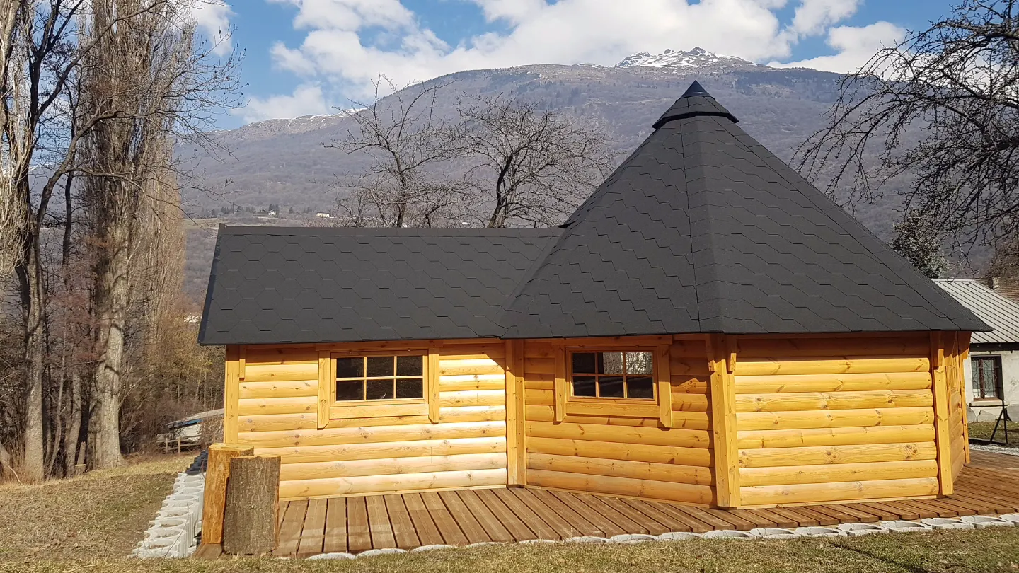 Kota Shanty Home en Maurienne (kota), Saint-Martin-d'Arc