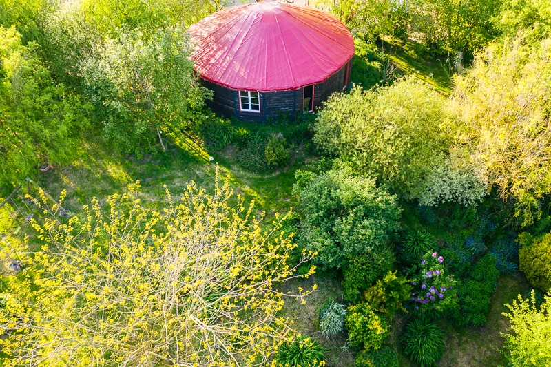 Magic Yourte grande tribu (yourte contemporaine), Caumont-sur-Aure