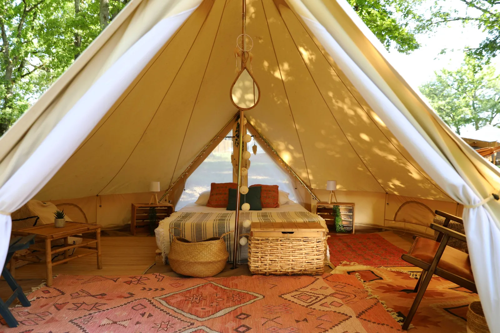 Tente Nomade Duo (yourte contemporaine), Seissan