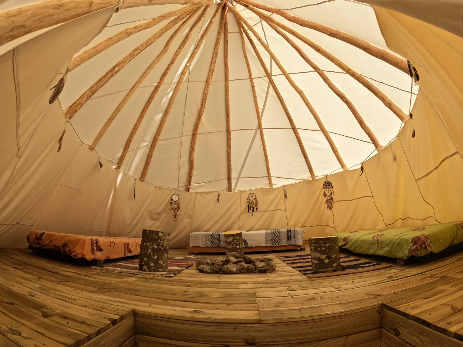 Tipi au Woody Ranch, Château-Bernard : image 3