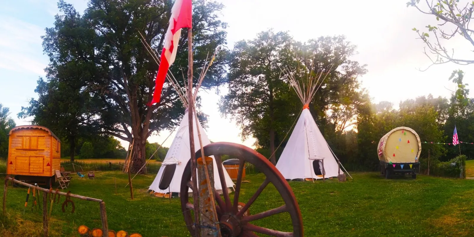 Tipi Cheyenne du Clos de l'Isop, Saint-Martial-sur-Isop : image 2