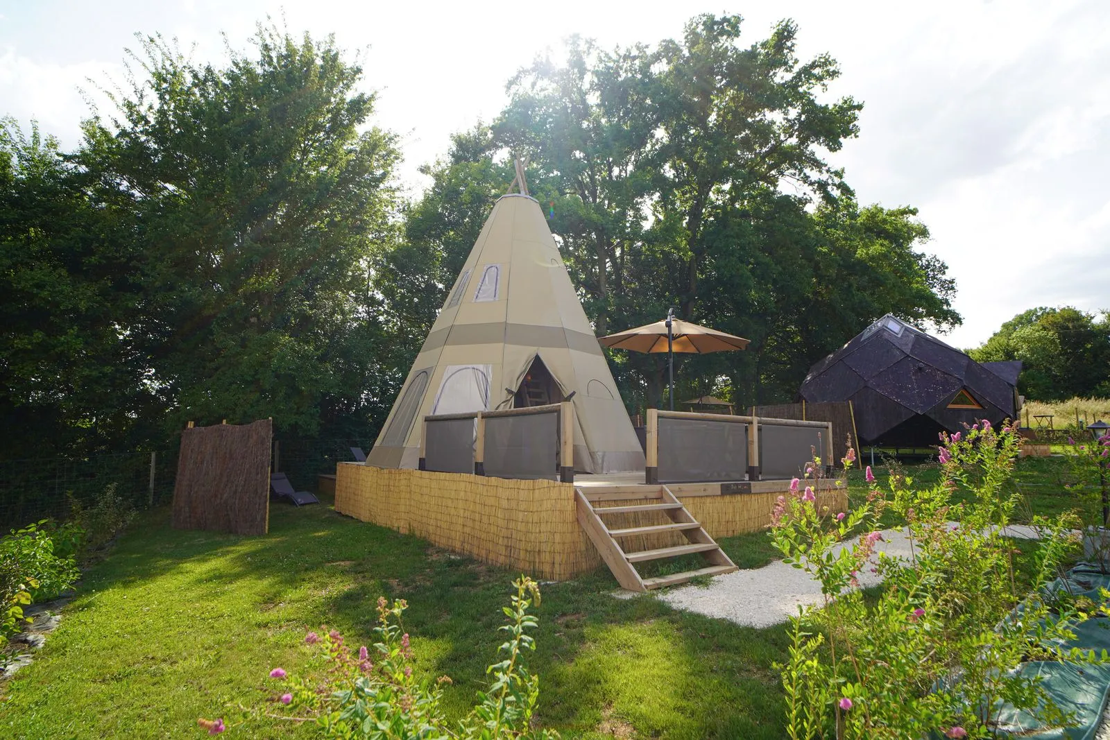 Tipi de L'Orée des 4 chemins, Fontenoy : image 3