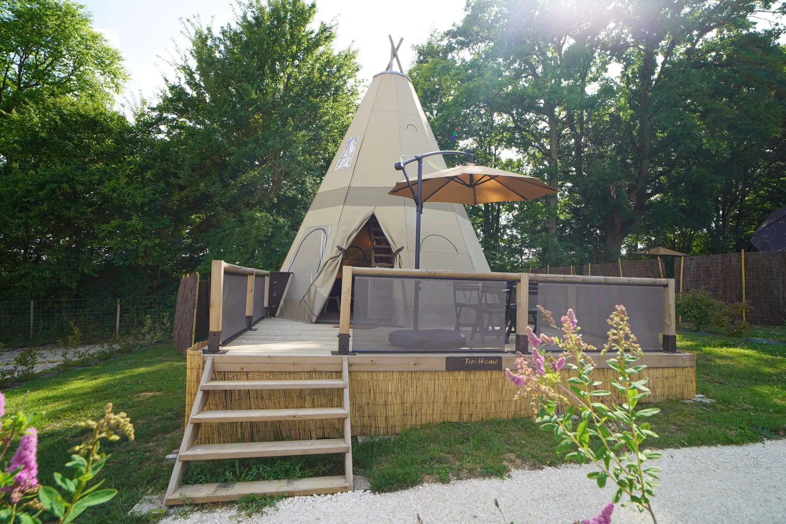 Tipi de L'Orée des 4 chemins, Fontenoy : image 4