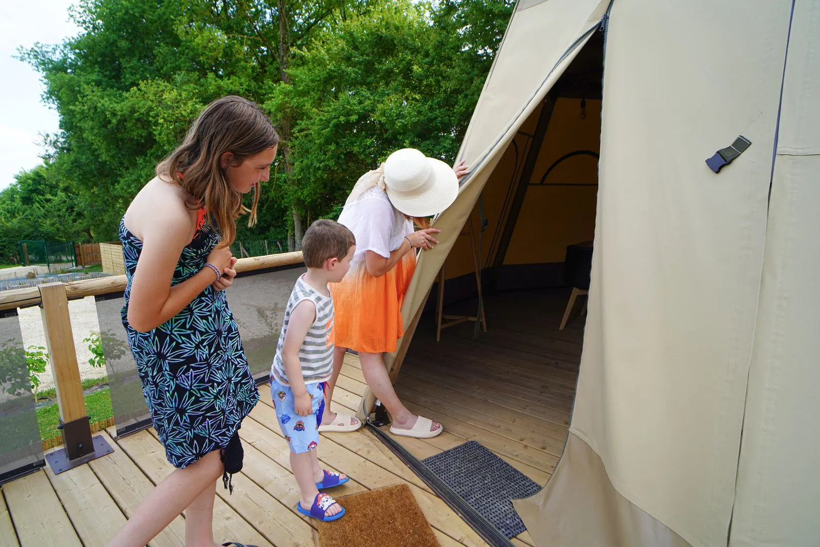 Tipi de L'Orée des 4 chemins, Fontenoy : image 5