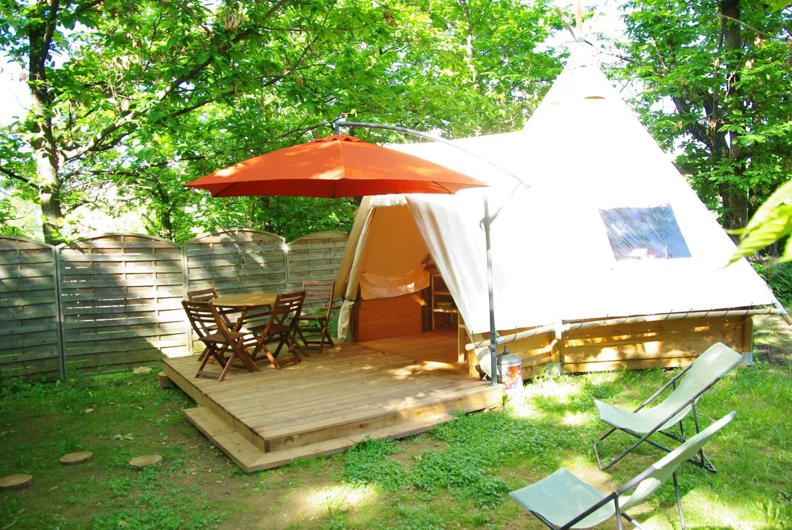 Tipi de la Châtaigneraie, Gravières : image 3