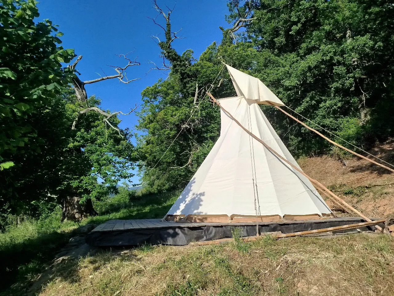 Le Tipi des chouettes, Moulis : image 3