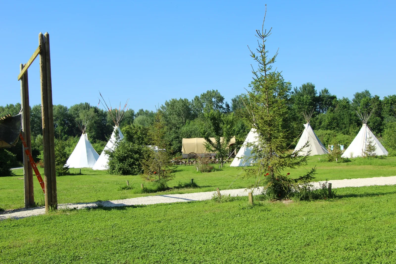Tipi du camp Western City (tipi), Barberey-Saint-Sulpice