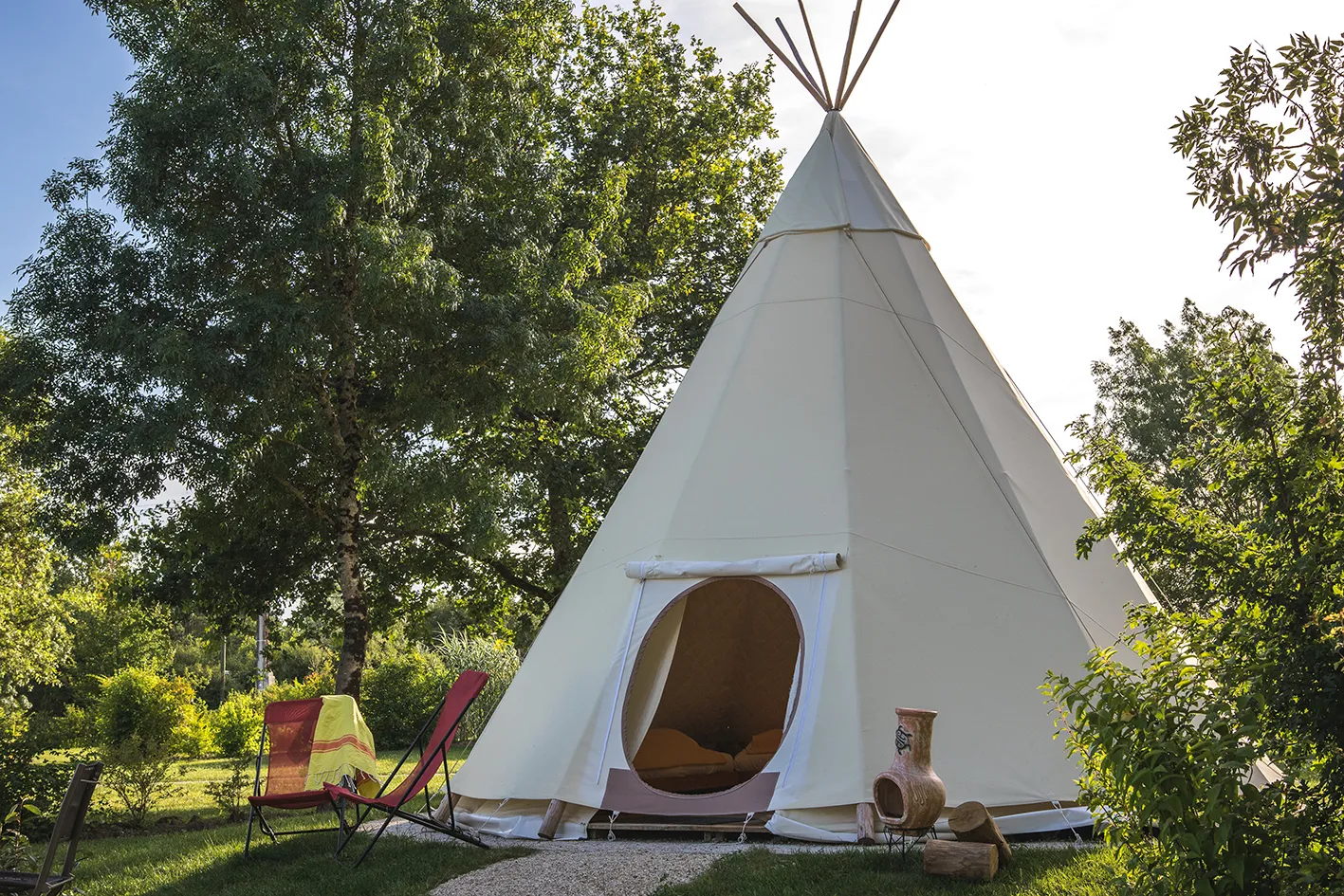 Tipi duo de l'Escale des Châteaux, Angé : image 2