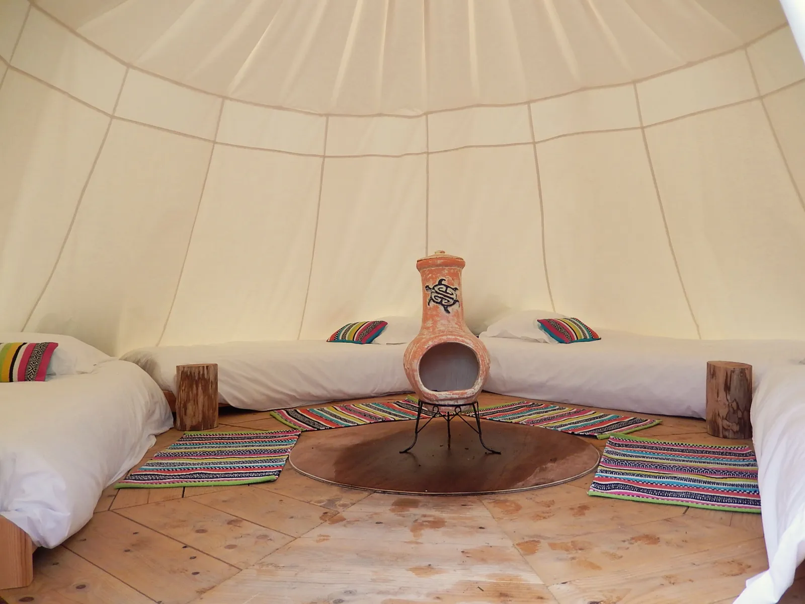 Tipi famille de l'Escale des Châteaux, Angé : image 5