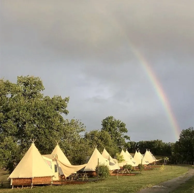Tipi Lodge d'Escapa, Estipouy : image 4