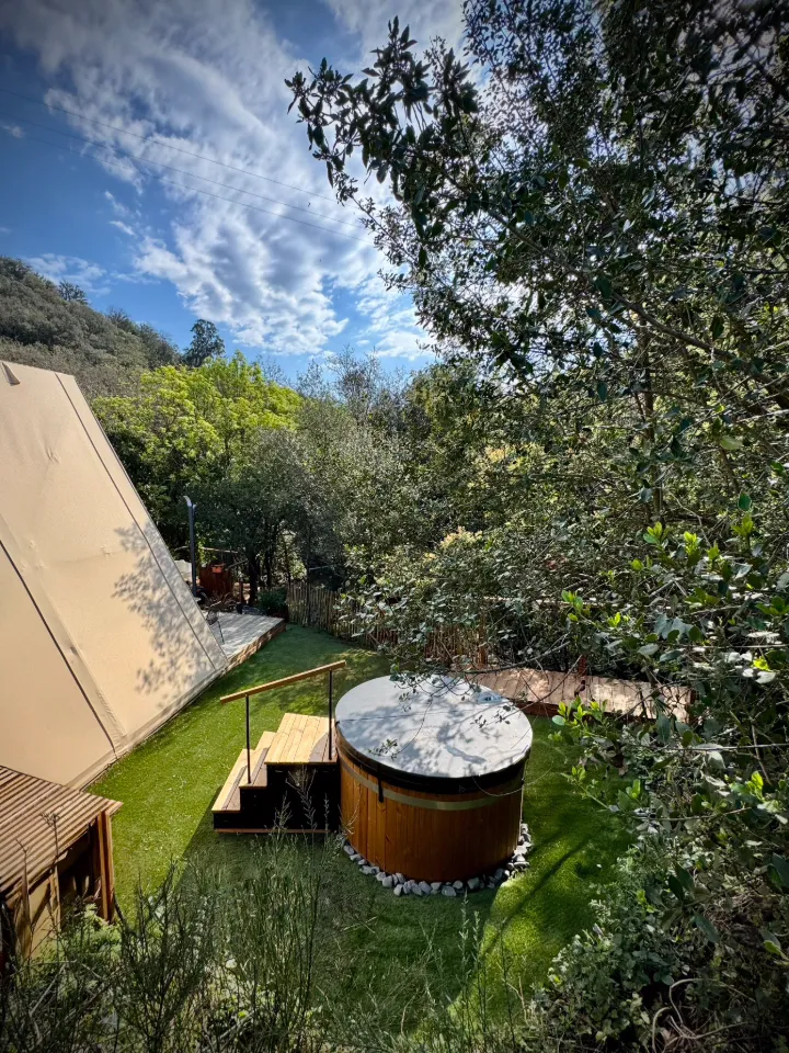Tipi Lodge Glamp Marguerite, Le Boulou : image 5