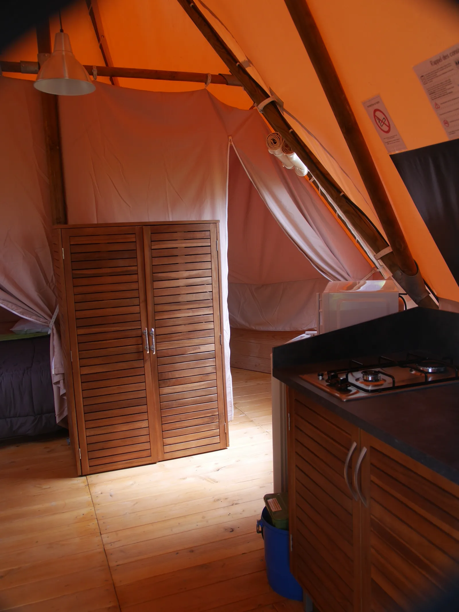 Tipi Maya du Camping de la Gères, Surgères : image 3
