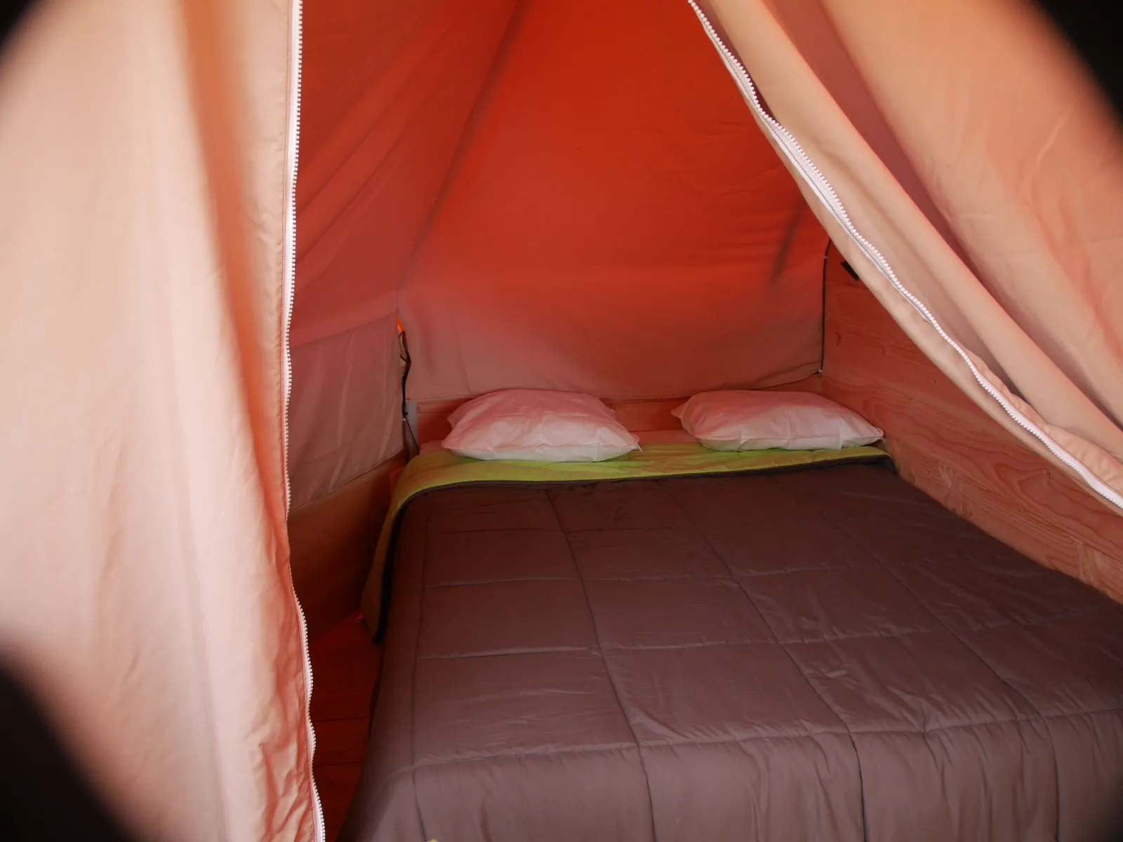 Tipi Maya du Camping de la Gères, Surgères : image 4