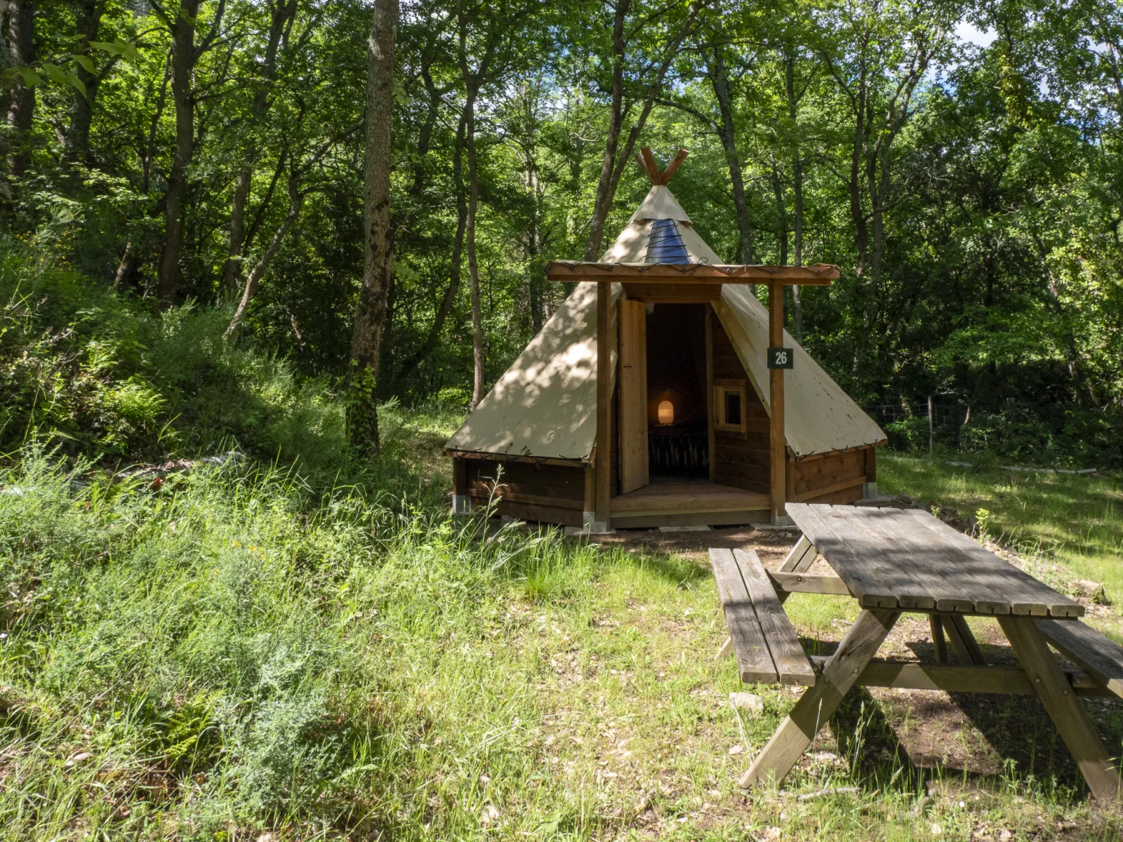 Tipi Moderne des randonneurs (tipi), Fenouillet