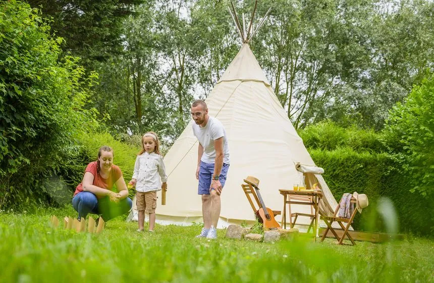 Tipi Navajo d'Ecoland (tipi), Palluel