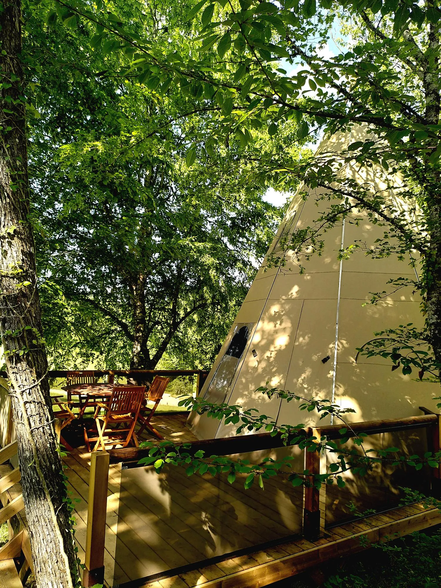 Tipi Nomade de La Clairière, Lamothe-Fénelon : image 2