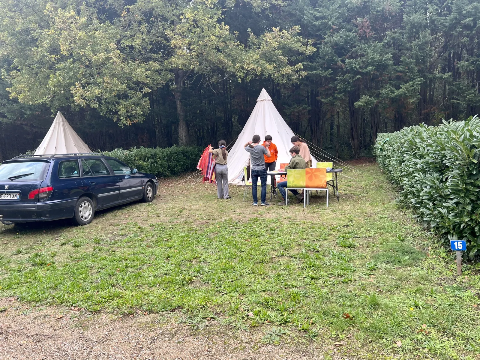 Tipi Tips de la Rivière Dorée, Bagneaux-sur-Loing : image 5
