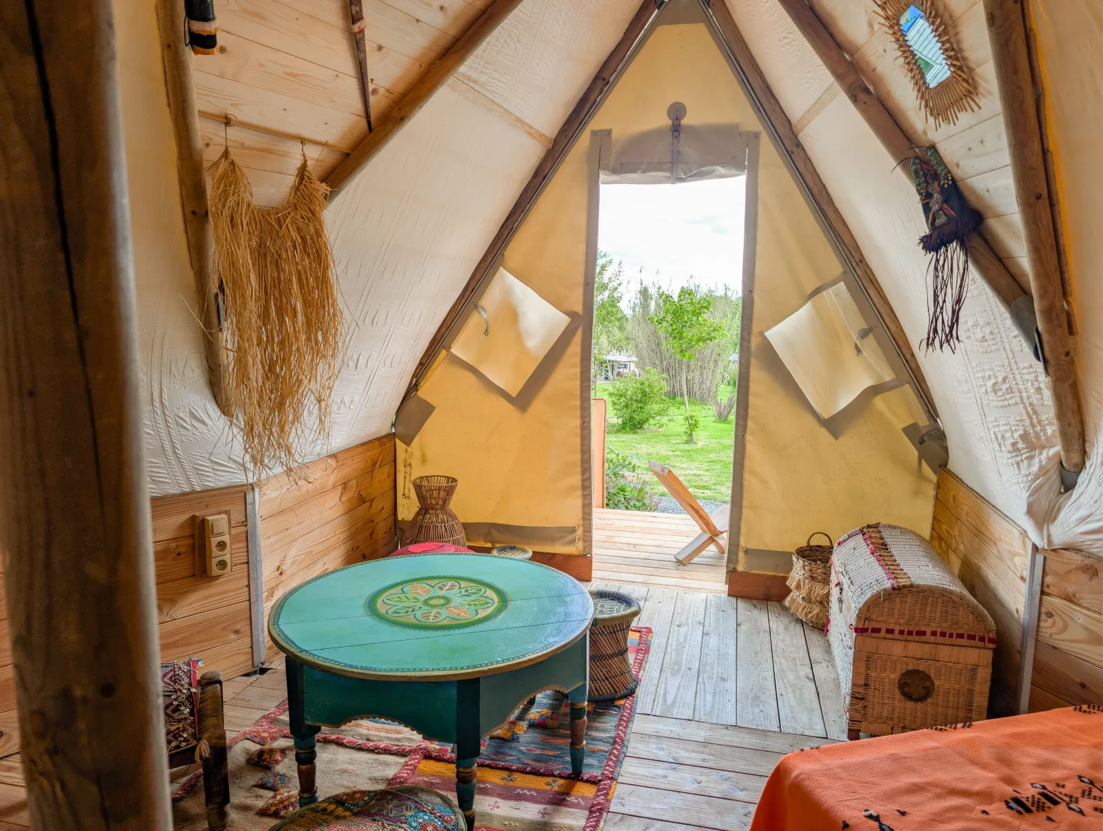 Tipi Trappeur trois places, Caumont-sur-Aure : image 2