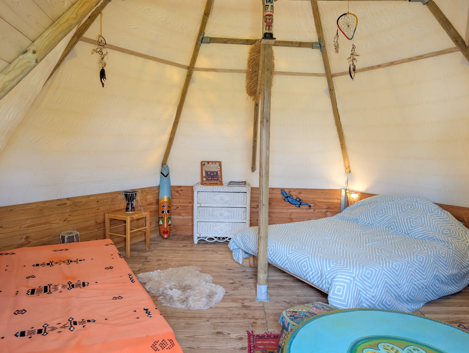 Tipi Trappeur trois places, Caumont-sur-Aure : image 3