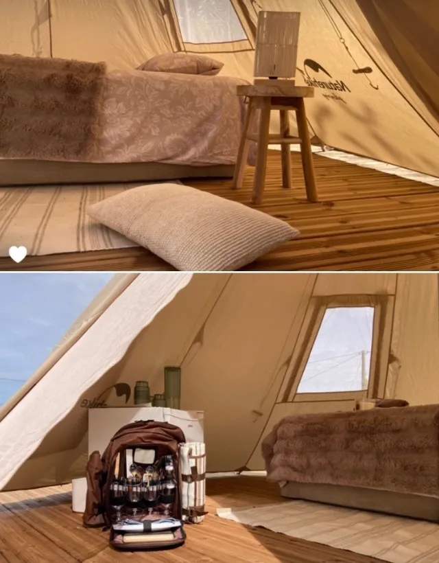 Tipis à la ferme de Pearl, Juillac : image 5