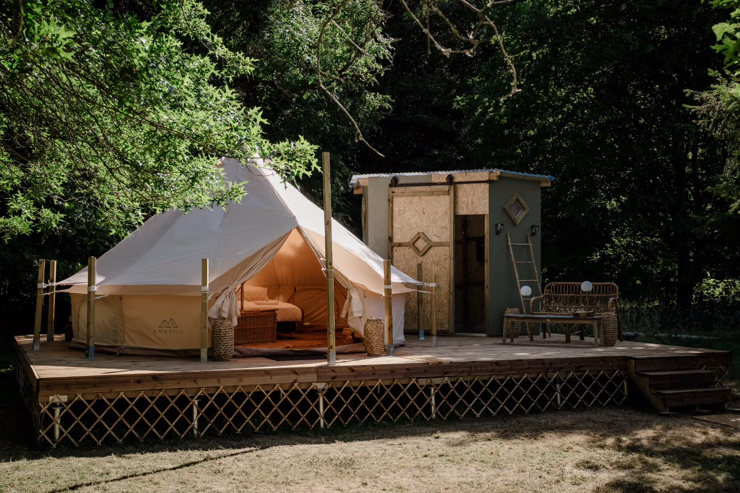 Tipis du lac de Thironne, Montigny-le-Chartif : image 2