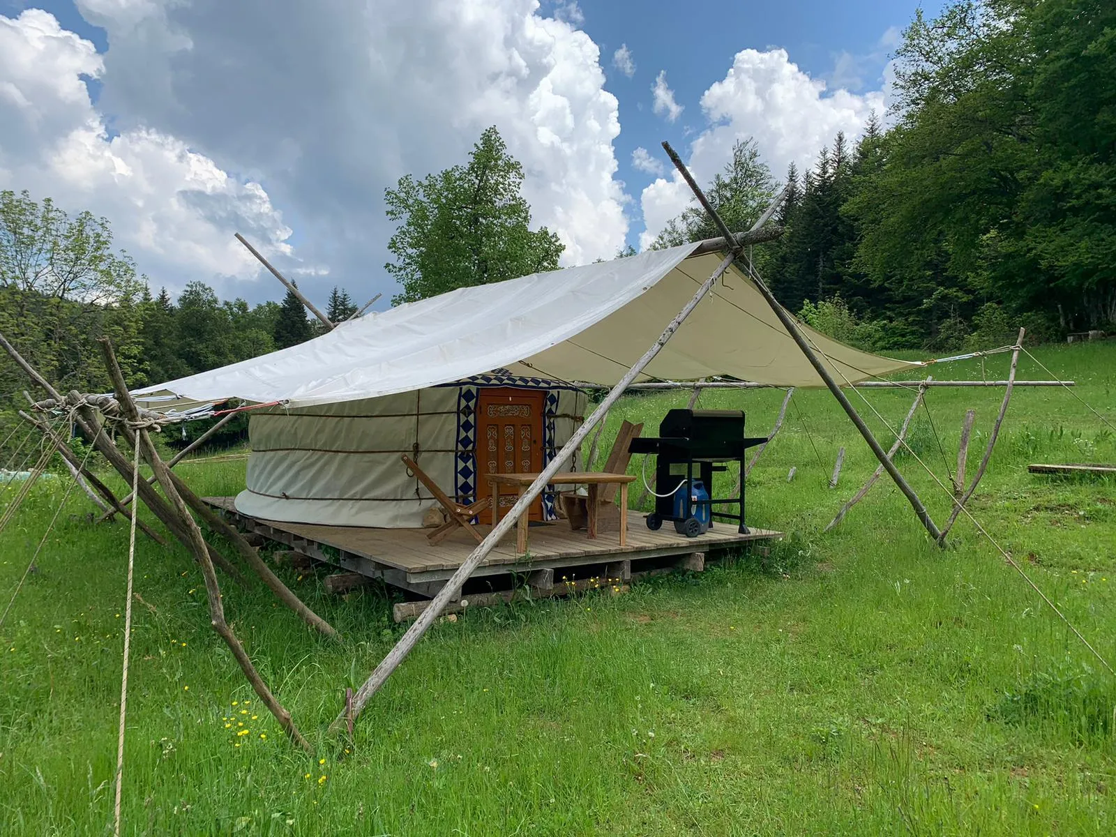 Yourte Altaï d'Esprit du Nord, Vassieux-en-Vercors : image 2