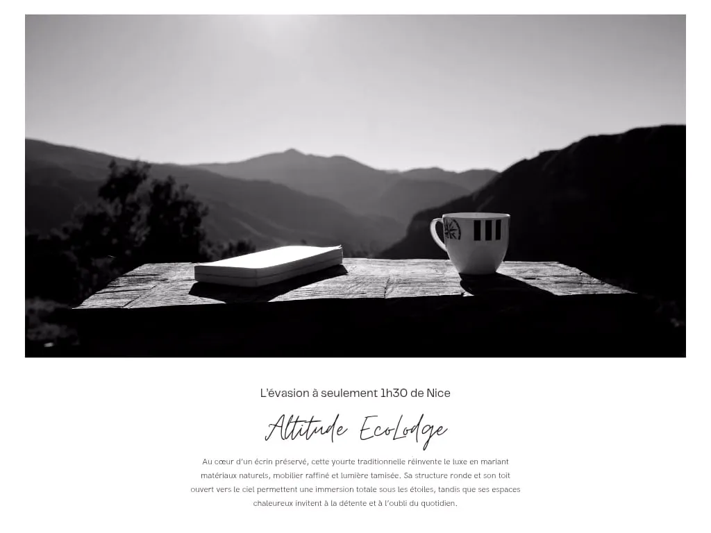 Yourte Altitude Ecolodge, Ilonse : image 2