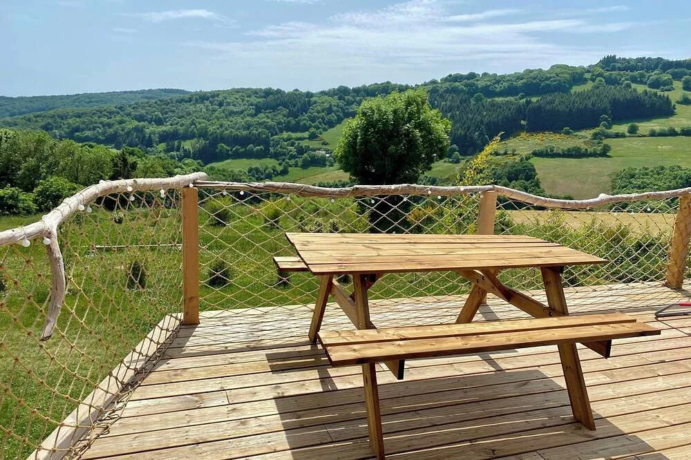 Yourte avec spa de Saint-Beauzély, Saint-Beauzély : image 5