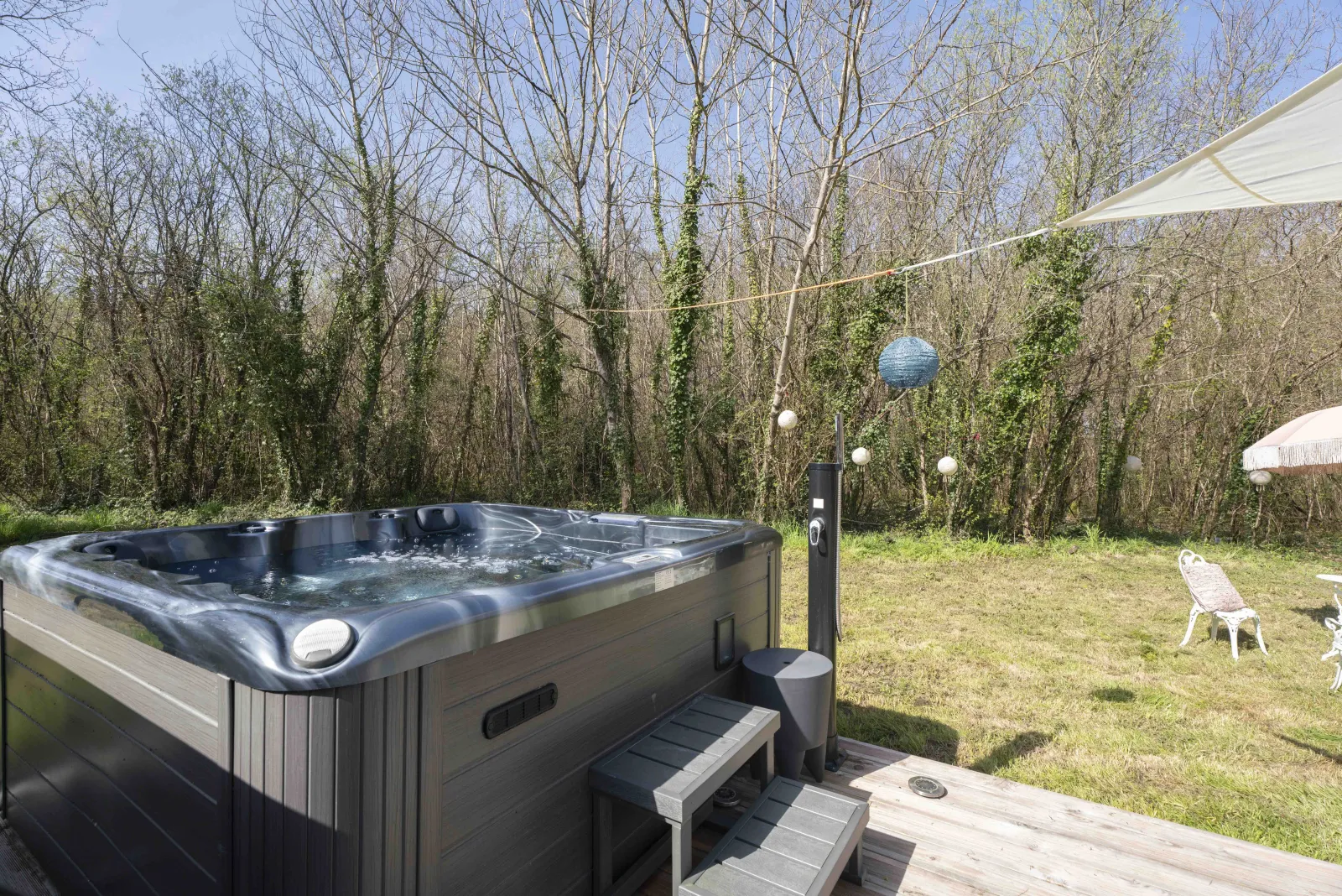 Yourte Bohemian chic & Spa, Marcenais : image 5