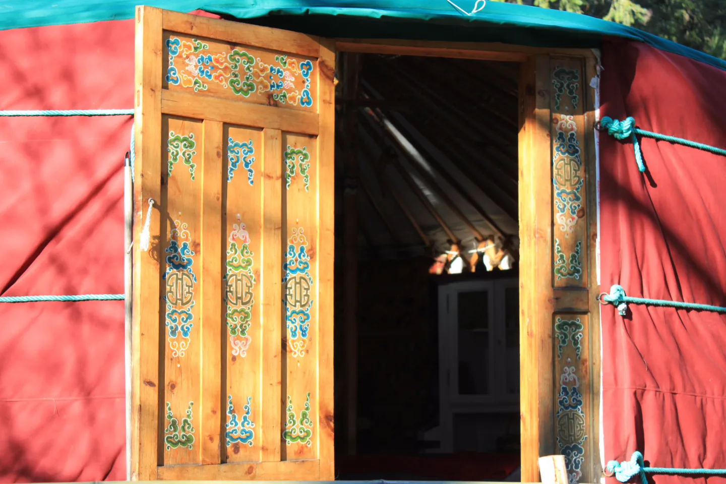 Yourte Chamanïa du Campement Découverte, Lasalle : image 3