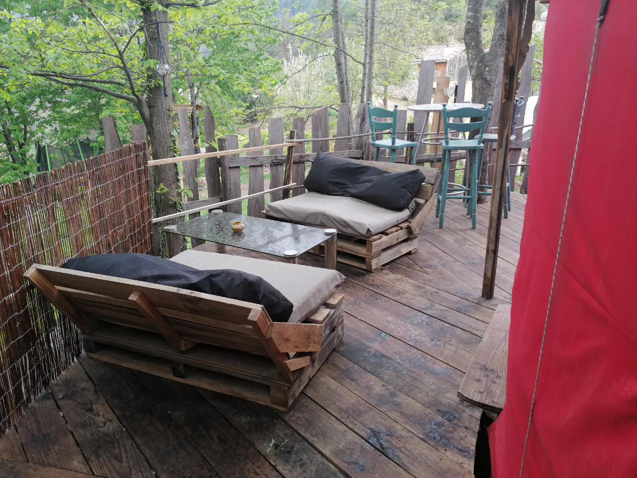 Yourte dans les Cévennes, Rocles : image 2