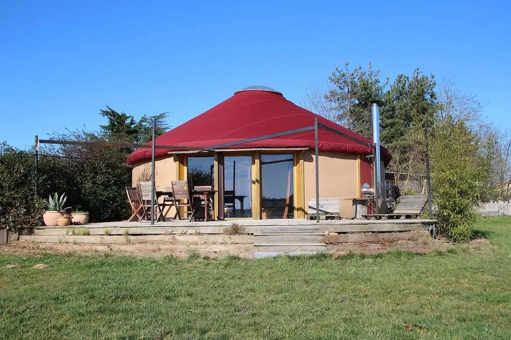 Yourte de la vallée (yourte contemporaine), Argentonnay