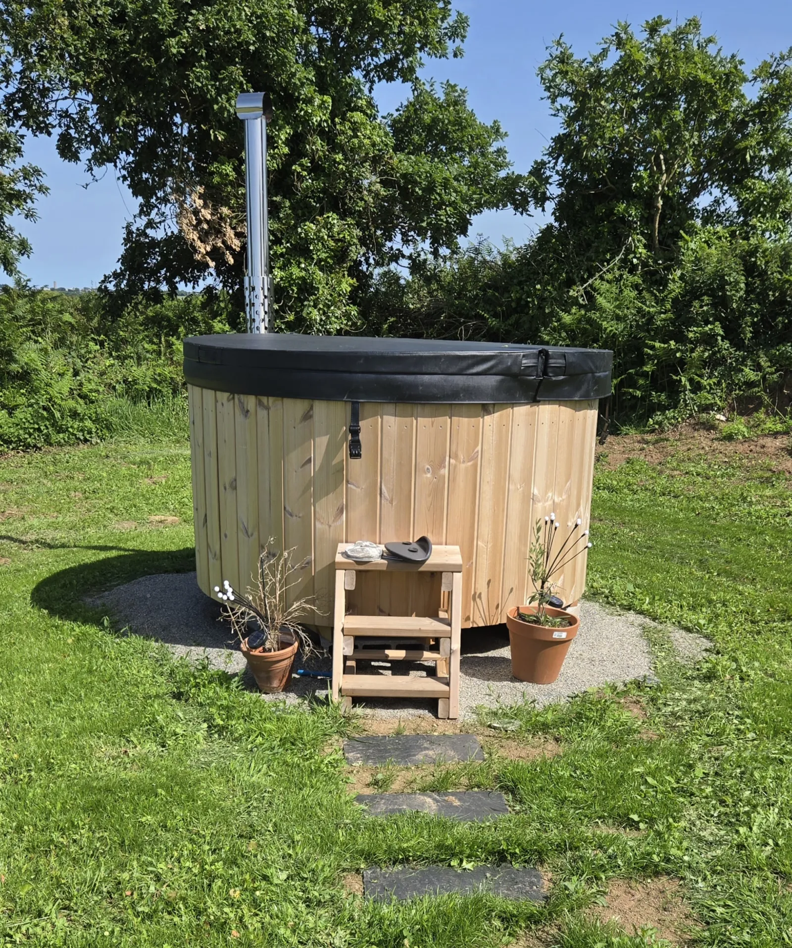 Yourte de Tréou et bain nordique, Tréouergat : image 3