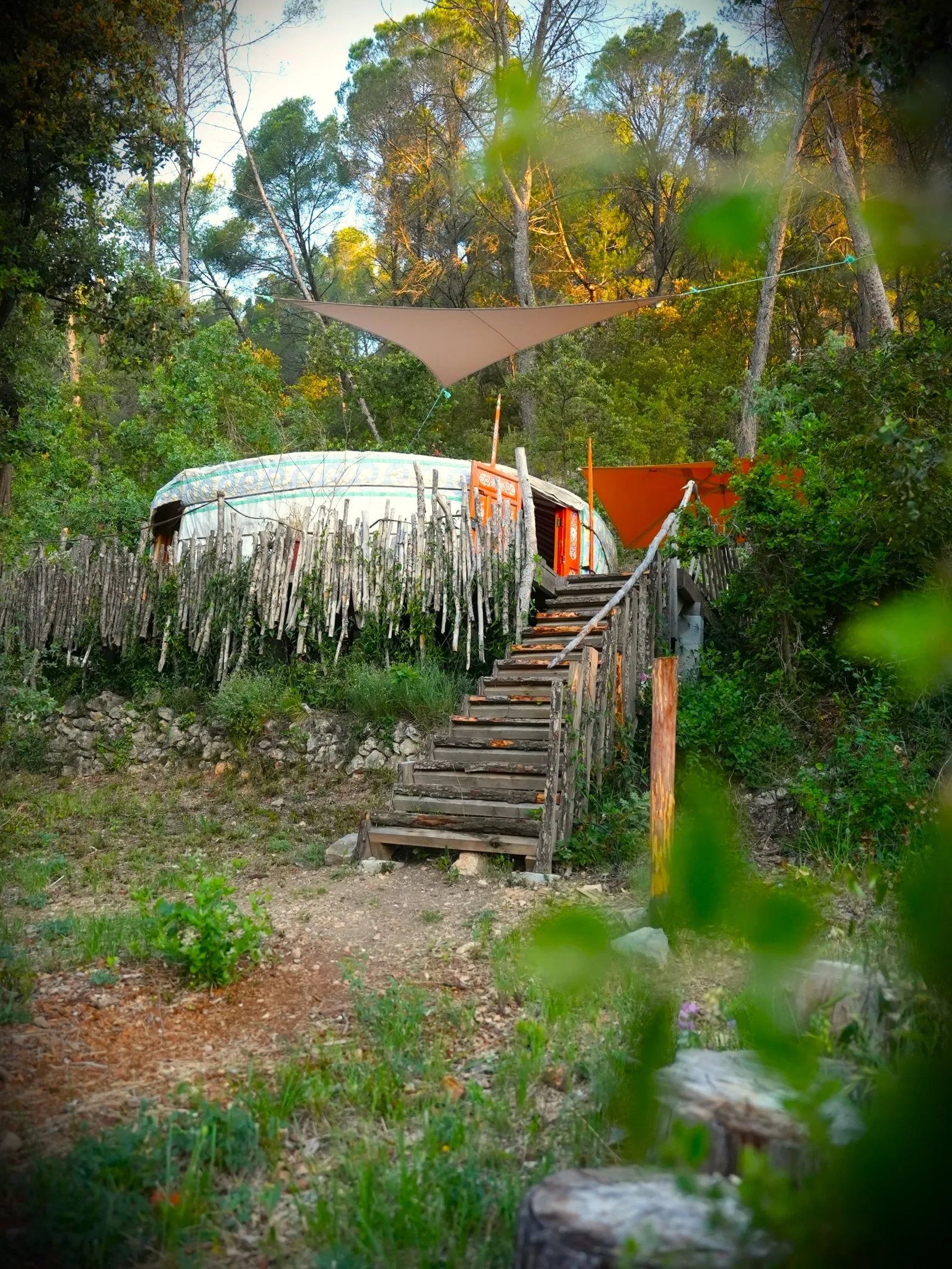 La Yourte en Provence du P'tit Mas (yourte contemporaine), Salernes