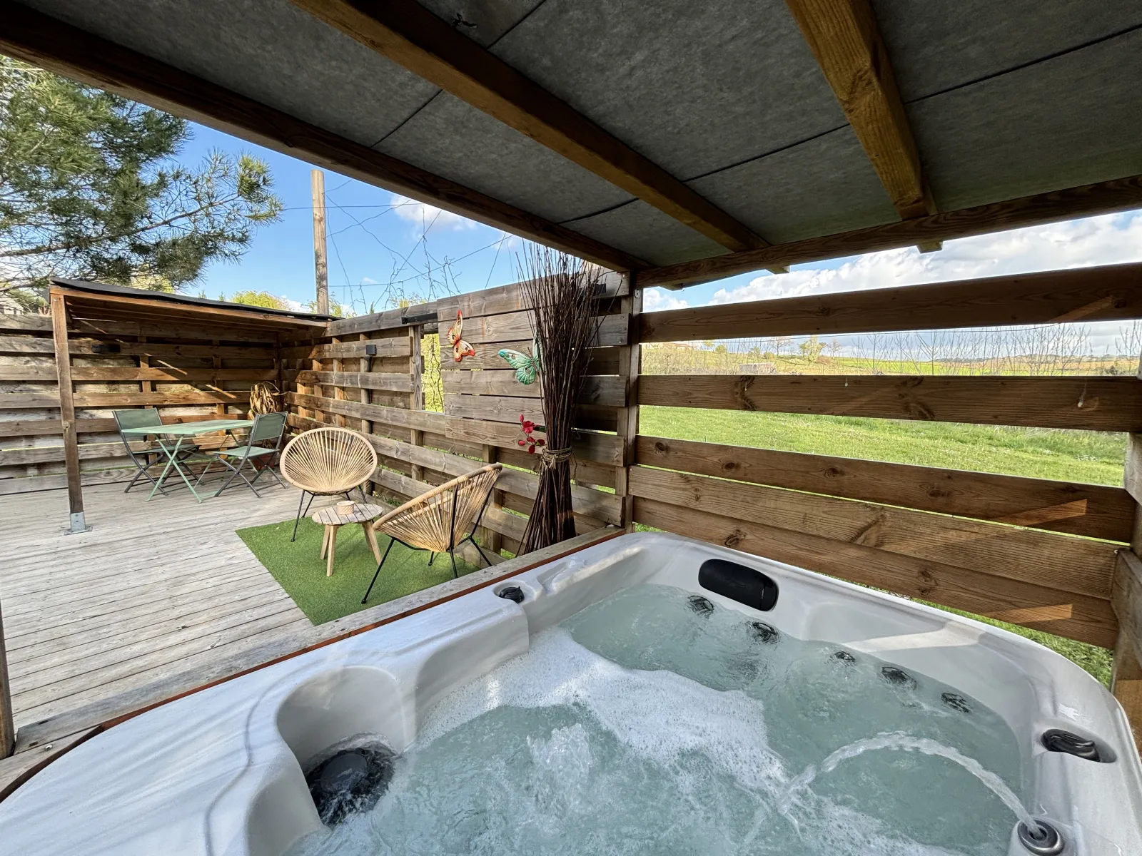 Yourte et spa d'Emilion de Sens, Gardegan-et-Tourtirac : image 2
