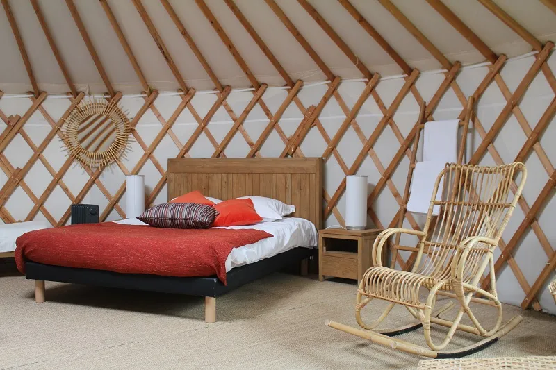 Yourte famille nombreuse du Family Ecolodge, Batilly-en-Puisaye : image 2