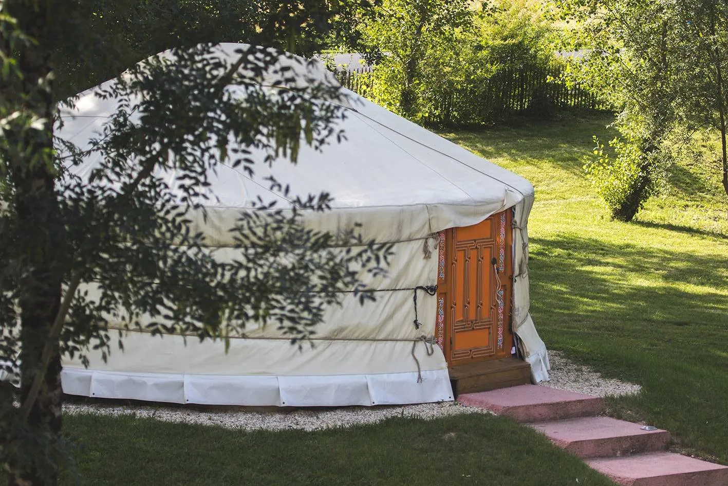 Yourte mongole de l'Escale des Châteaux, Angé : image 4