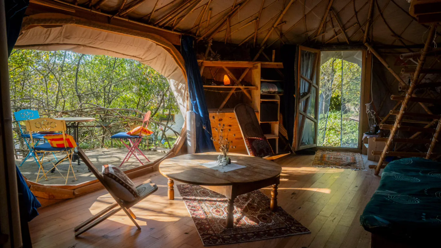 Yourte Nature et soins d'Ode, Saint-Antonin-Noble-Val : image 2