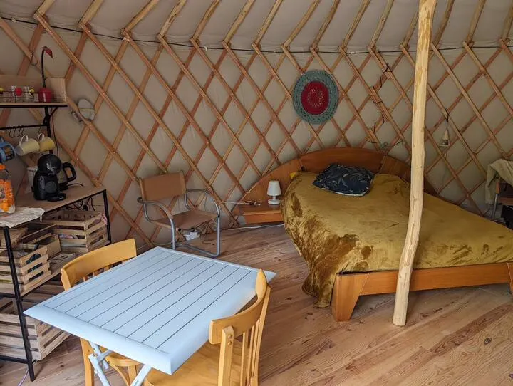 Yourte naturiste à la Couliche, Cestayrols : image 5