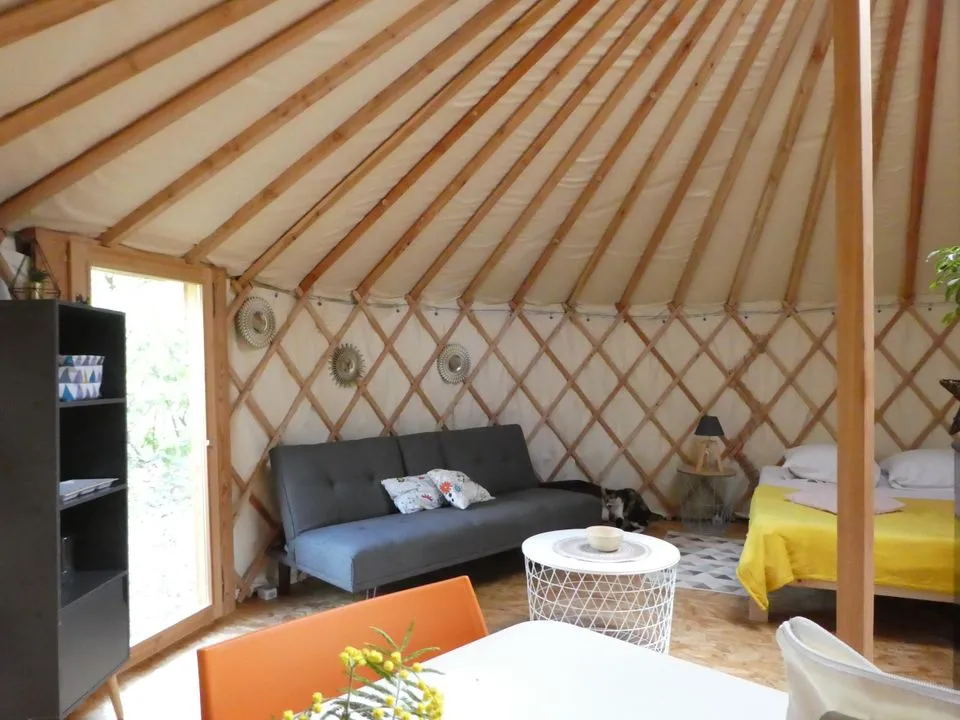 Yourte scandinave de La Cremade, Axat : image 2