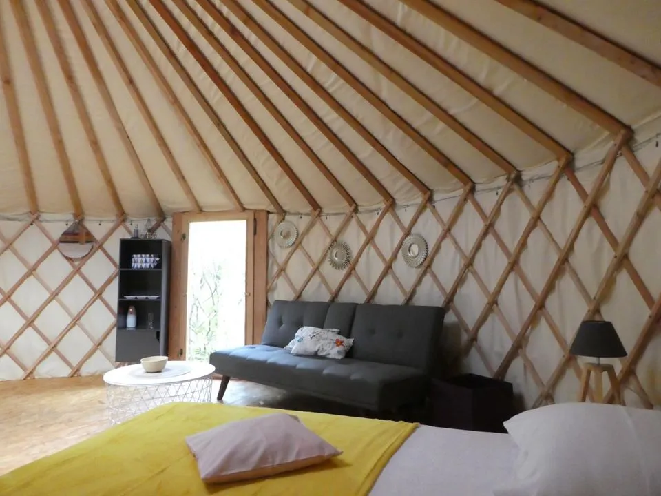Yourte scandinave de La Cremade, Axat : image 3