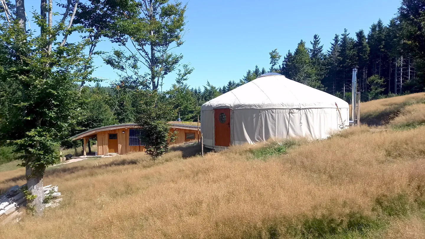 Yourte Souslik d'Un Autre Monde (yourte contemporaine), Le Hohwald