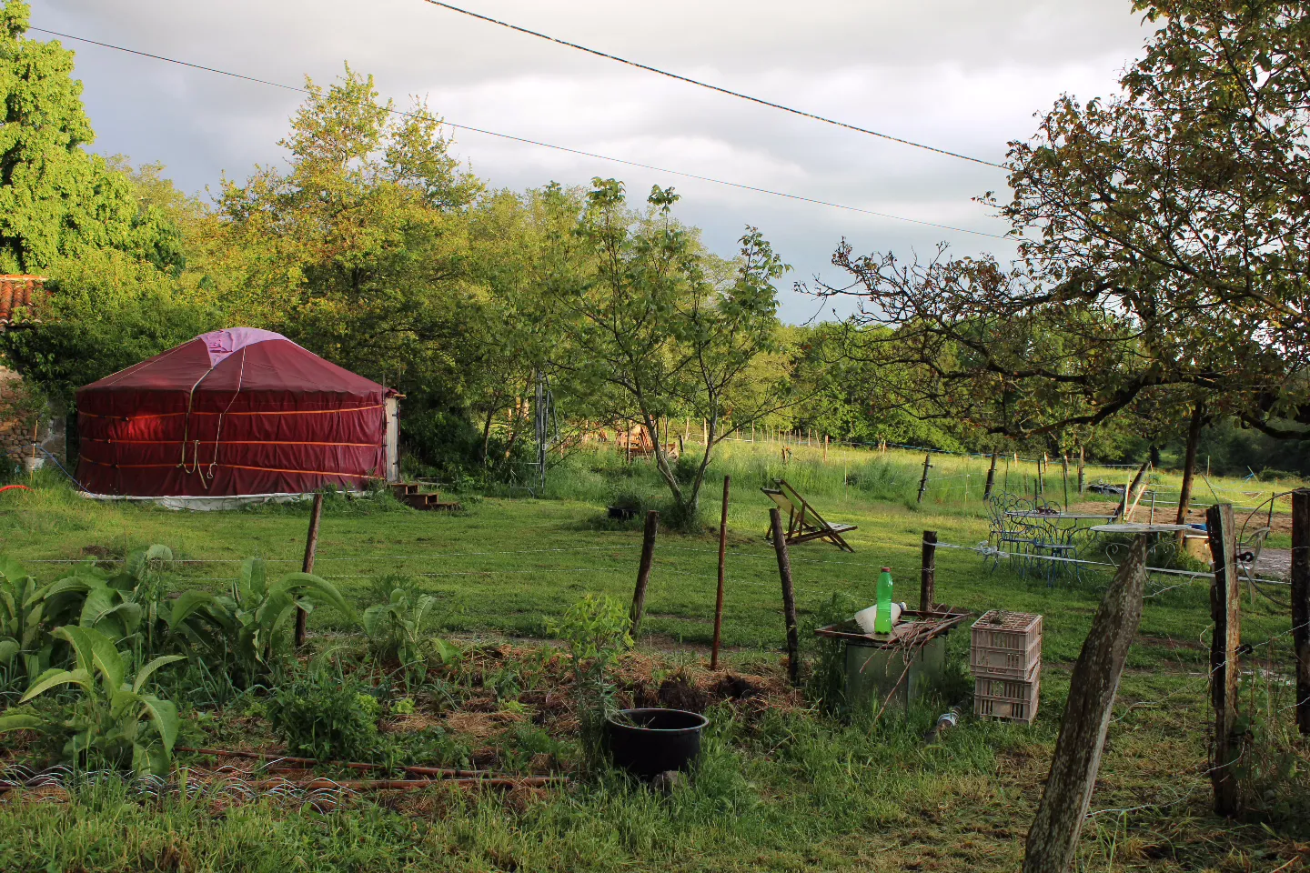 Yourtes de la ferme équestre, Val d'Issoire : image 2