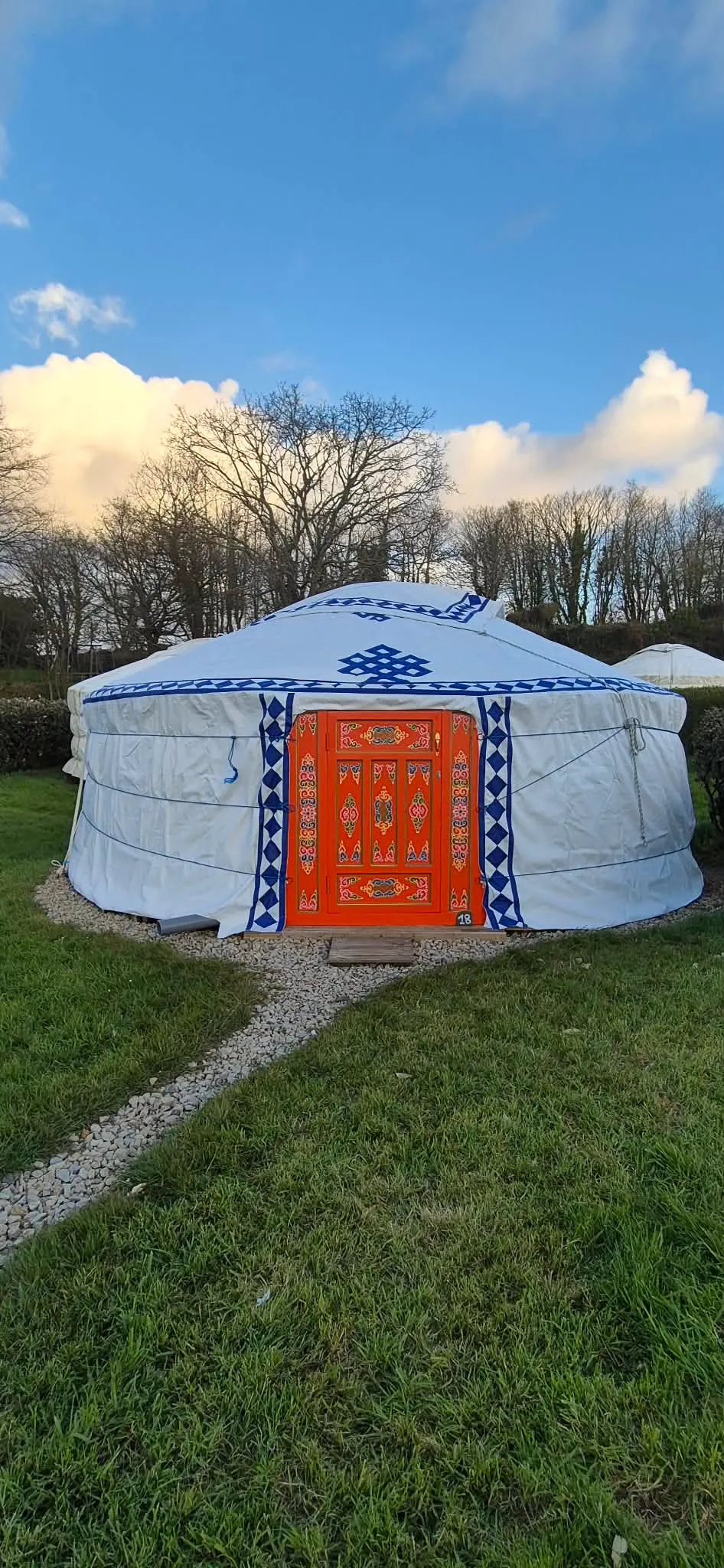 Yourtes du camping de Kerlaudy, Plouénan : image 2