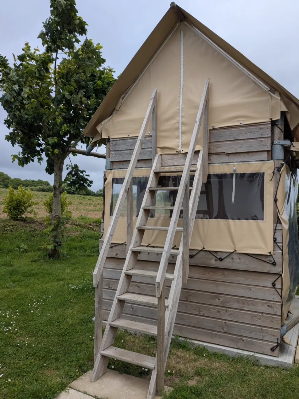 Yourtes du camping de Kerlaudy, Plouénan : image 5